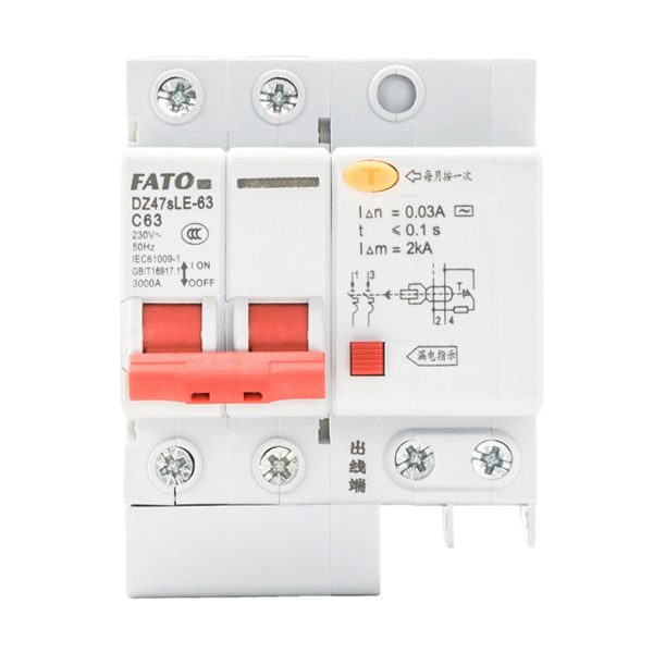 DZ47SLE-63 RCCB ELCB Reststromleiterschalter